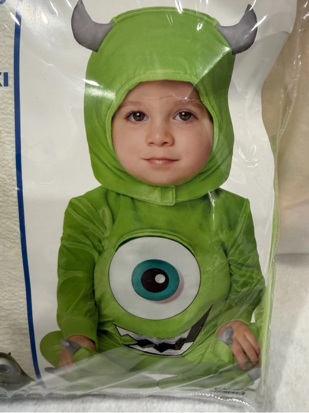Spirit Halloween Monsters Inc Mike Wazowski Toddler Costume 18-24